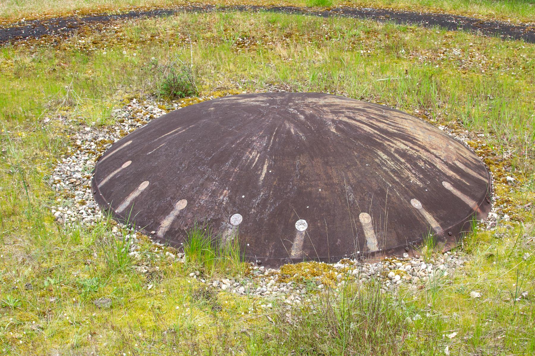 Ligne Maginot - HOCHWALD - (Ouvrage d'artillerie) - Bloc 14
Tourelle de 135  - Michel Teiten