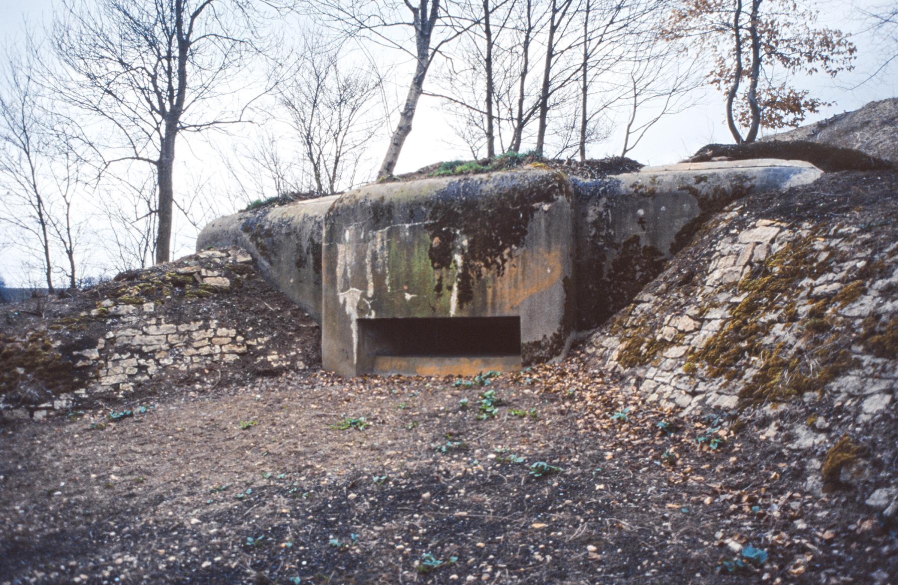 Ligne Maginot - AB7 - (Blockhaus pour canon) - Le créneau pour canon - Frédéric Lisch