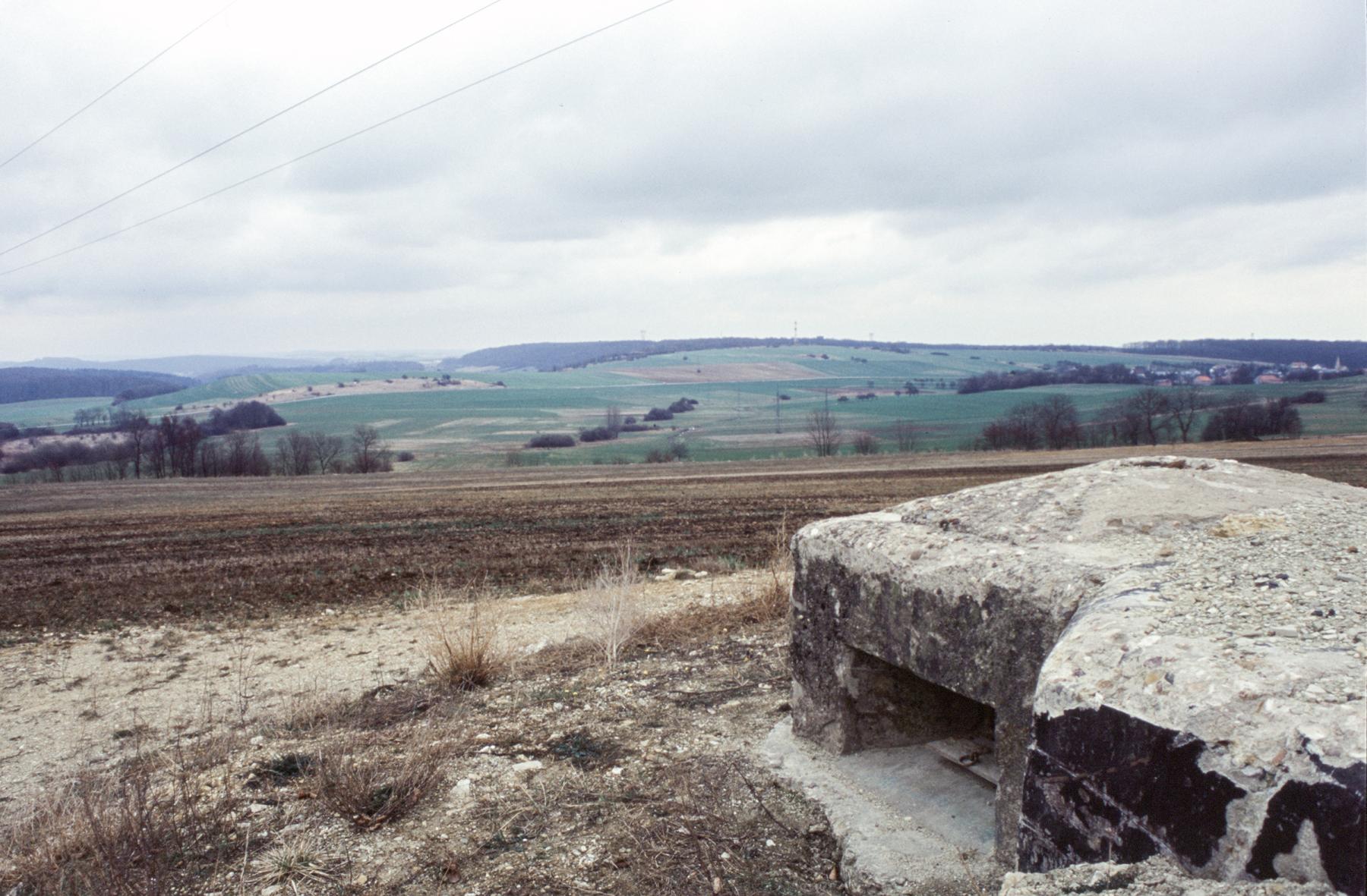 Ligne Maginot - COTE 400 - (Observatoire d'artillerie) - Le vue depuis l'observatoire - Frédéric Lisch
