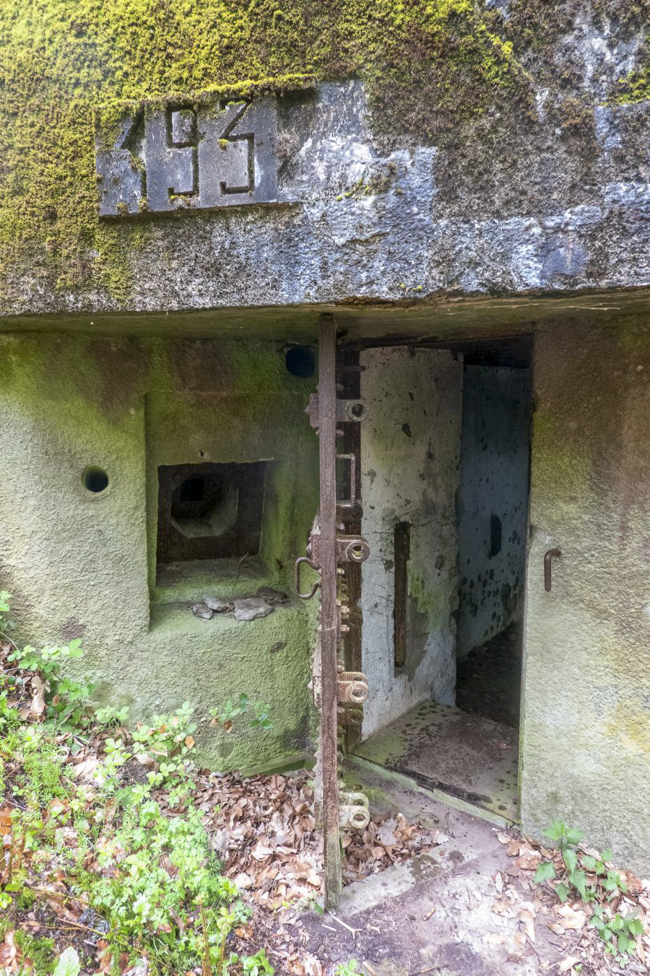 Ligne Maginot - GUNSTHAL COL EST - (Blockhaus pour arme infanterie) - Entrée du blockhaus - Michel Teiten