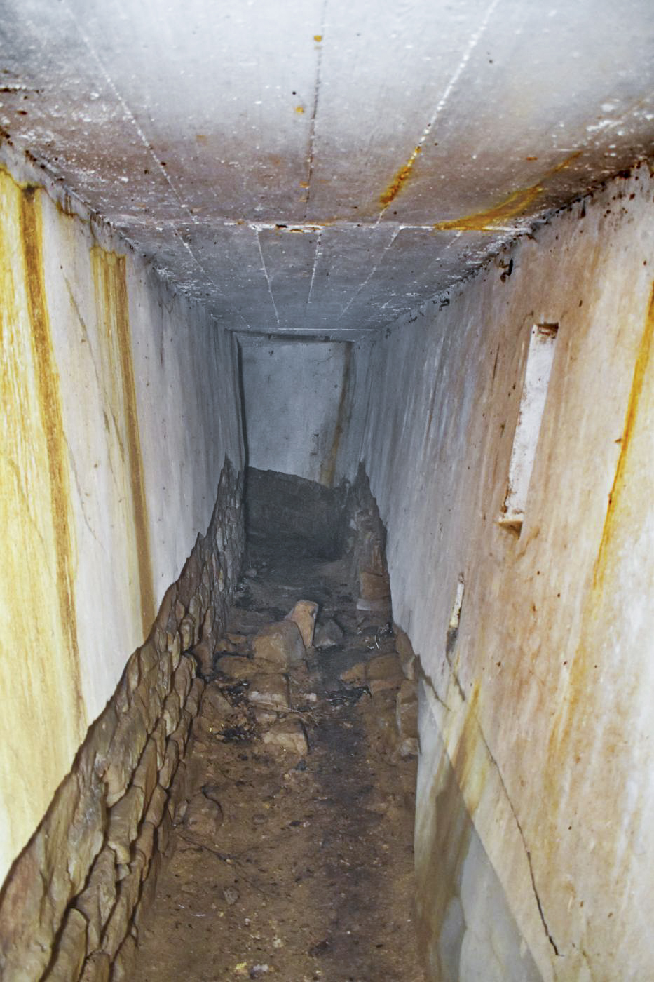 Ligne Maginot - MEMMELSHOFFEN (22° RIF) - (PC de Sous-Secteur) - Couloir reliant les trois entrées - Daniel Froehly