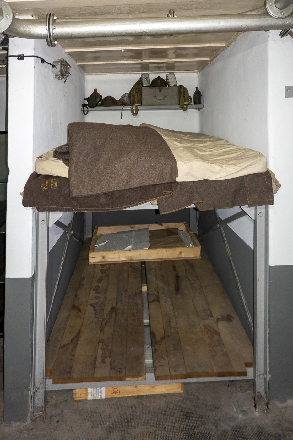 Ligne Maginot - ANCIENNE REDOUTE - (Abri) - Couchage pour la troupe - Michel Teiten