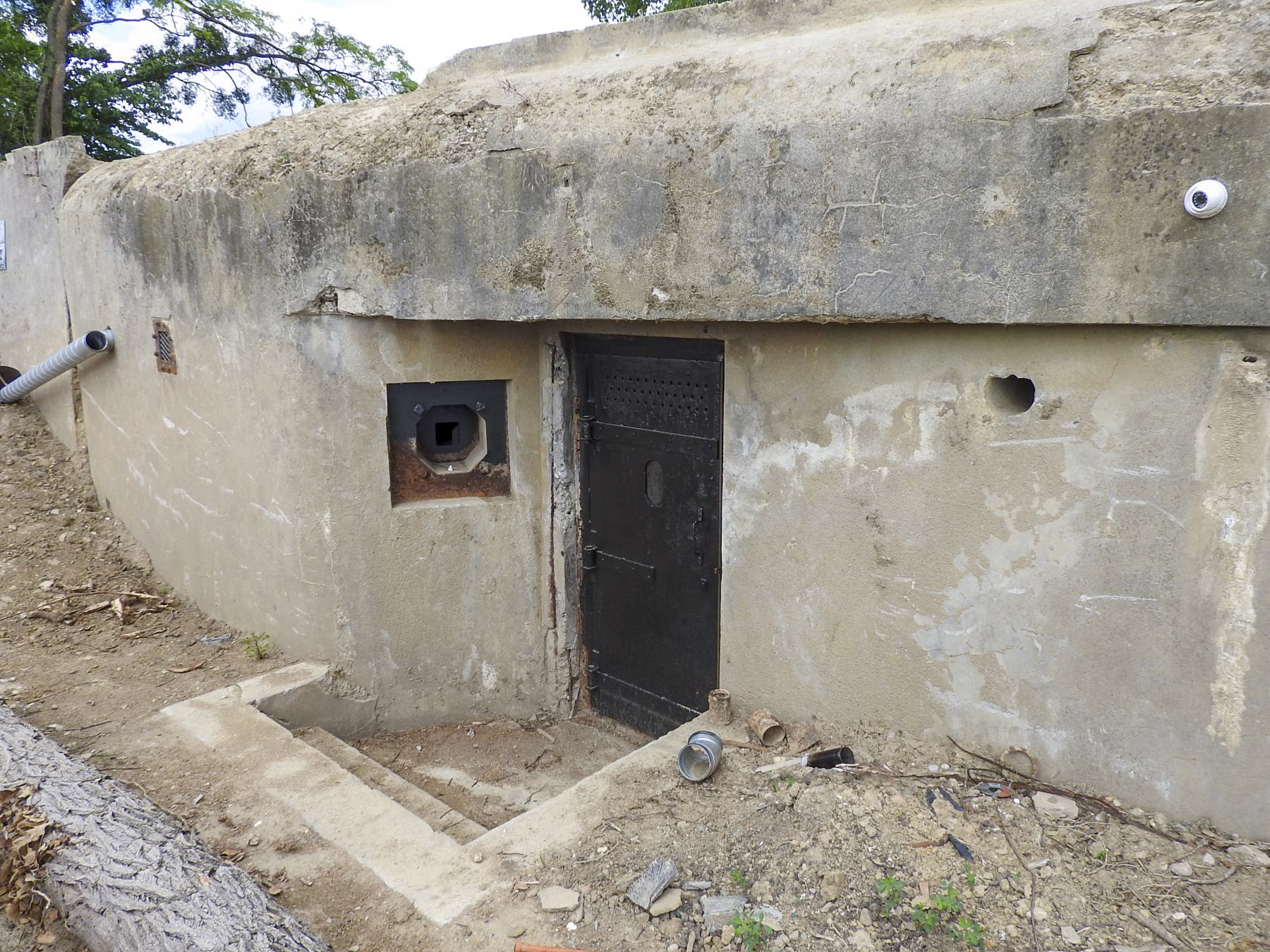 Ligne Maginot - REIMERSWILLER - (PC) - L'entrée gauche dégagée   - STENGER Mathieu
