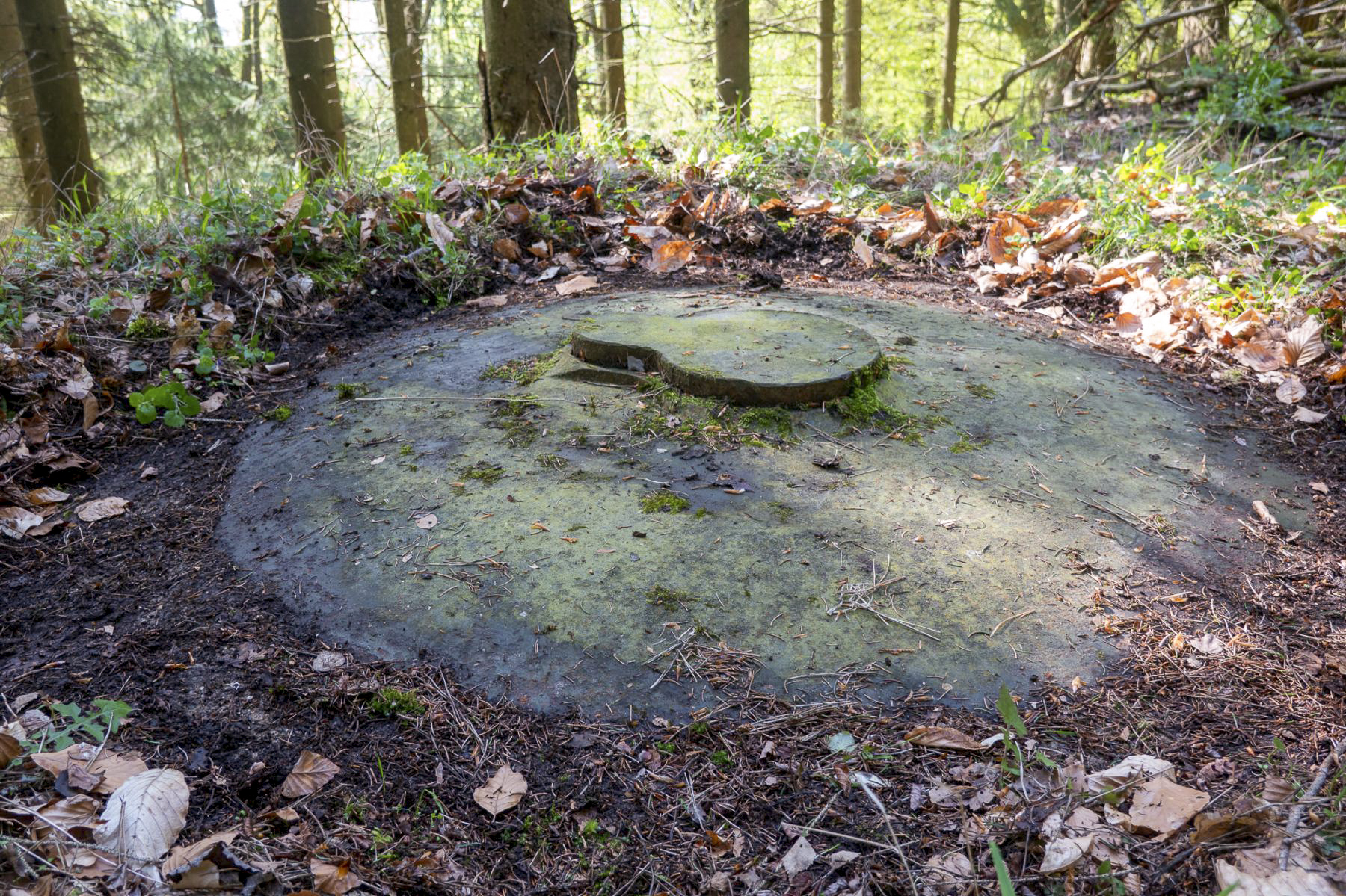 Ligne Maginot - HOCHWALD HAUT AVANT - BLOC 20 - O7 - (Observatoire d'artillerie) - Cloche VP - Michel Teiten