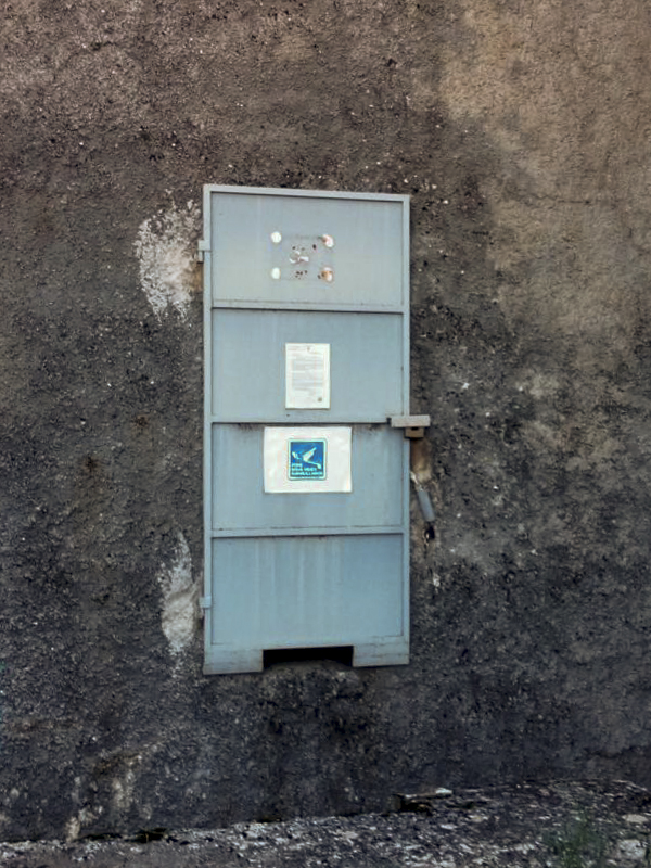 Ligne Maginot - CASTILLON (CN) - EO8 - (Ouvrage d'artillerie) - Bloc 1 
La porte d'entrée