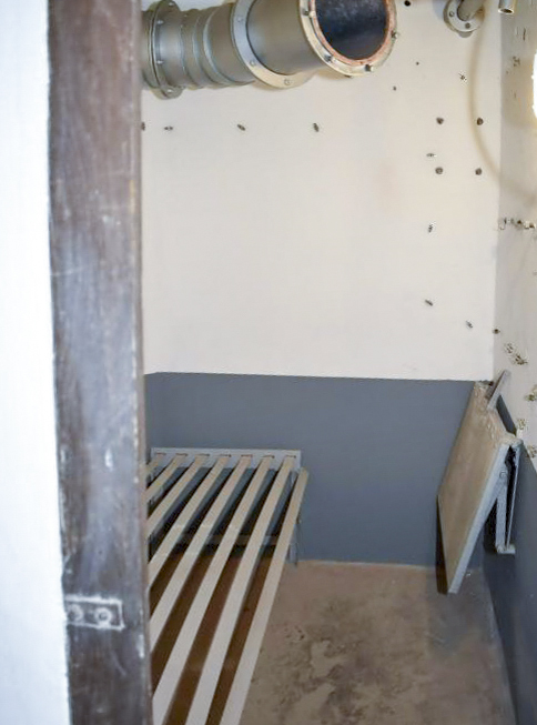 Ligne Maginot - 16/3 - KILSTETT - (Casemate d'infanterie - Double) - Chambre du chef de casemate en cours de restauration