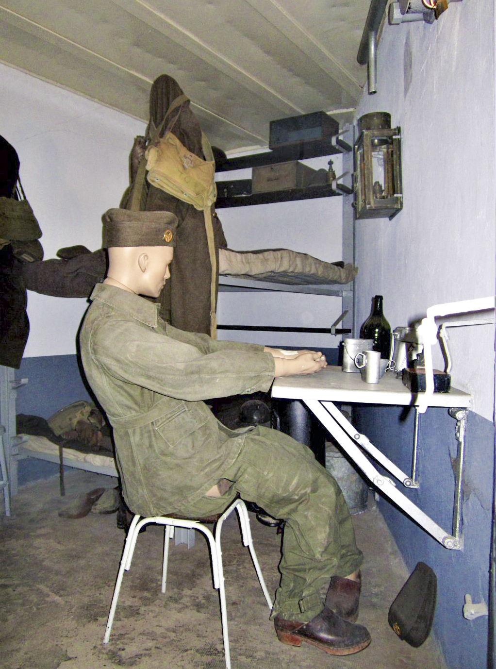 Ligne Maginot - 16/3 - KILSTETT - (Casemate d'infanterie - Double) - Chambre des sous-officiers - Gregory Fuchs