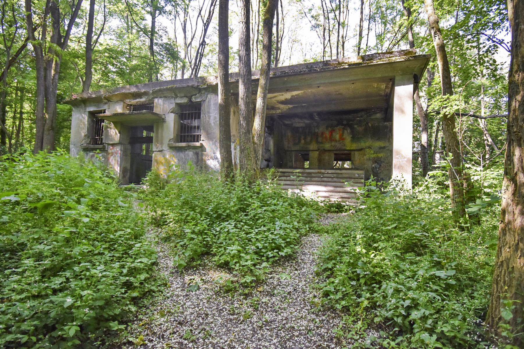Ligne Maginot - SUNDHOUSE - (Stand de tir) - Façade avant  - Daniel Froehly