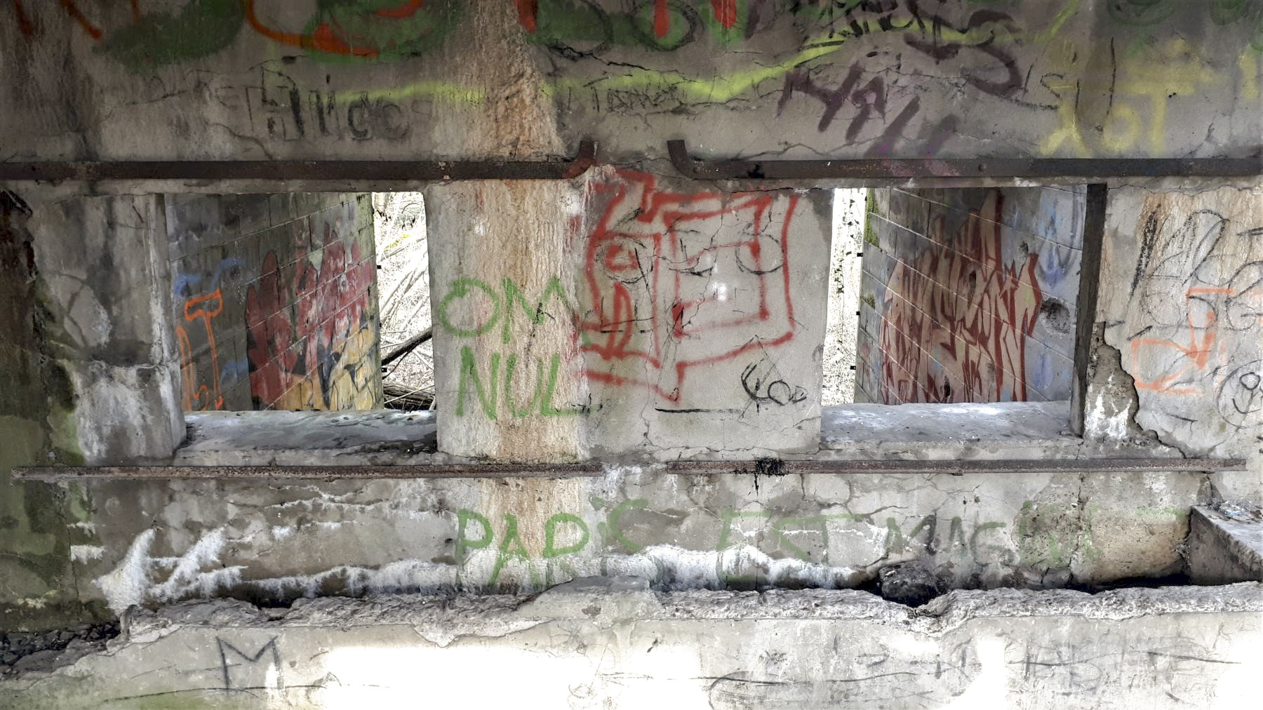 Ligne Maginot - SUNDHOUSE - (Stand de tir) - Les créneaux du pas de tir