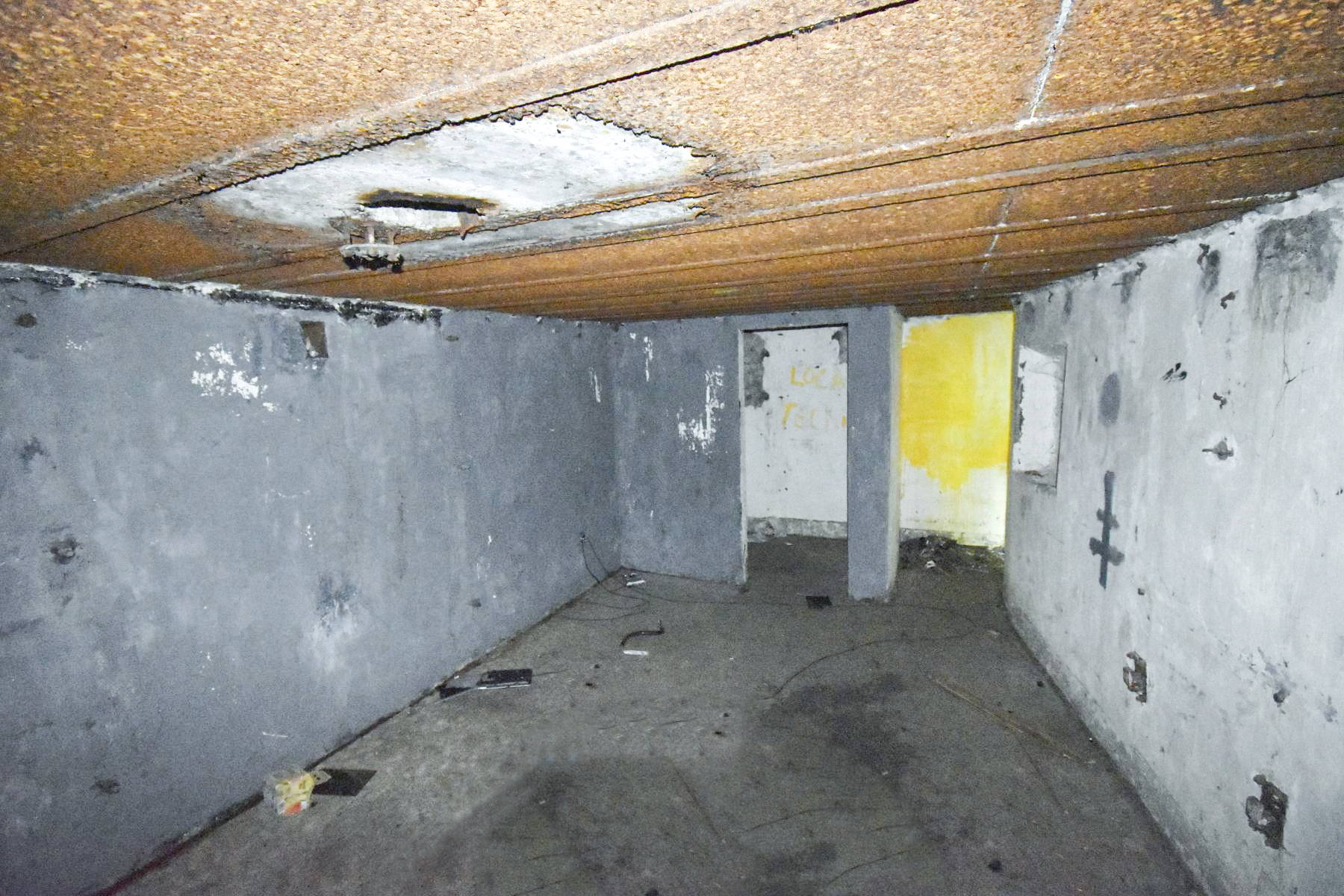 Ligne Maginot - SUNDHOUSE (I/42° RIF PUIS I/242° RI) - (PC de Quartier) - Grande salle du PC - Daniel Froehly