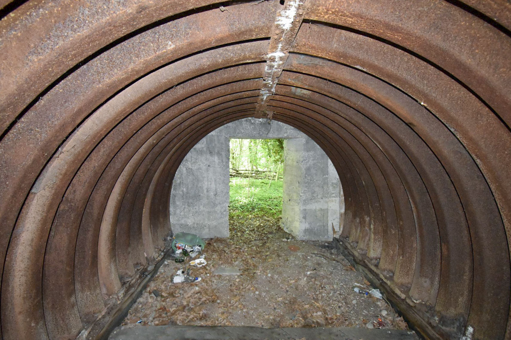 Ligne Maginot - SUNDHOUSE (I/42° RIF PUIS I/242° RI) - (PC de Quartier) - Intérieur de l'abri - Daniel Froehly