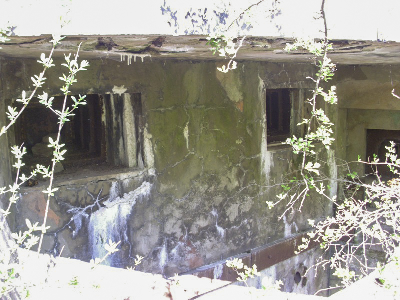Ligne Maginot - COUCOU - A20 - (Ouvrage d'infanterie) - Bloc 2
Créneaux de la chambre de tir orienté vers le G.O du Mont des Welches