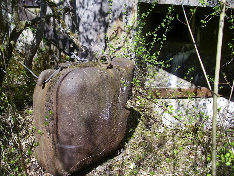 Ligne Maginot - COUCOU - A20 - (Ouvrage d'infanterie) - Bloc 2
Le caisson blindé pour projecteur extérieur