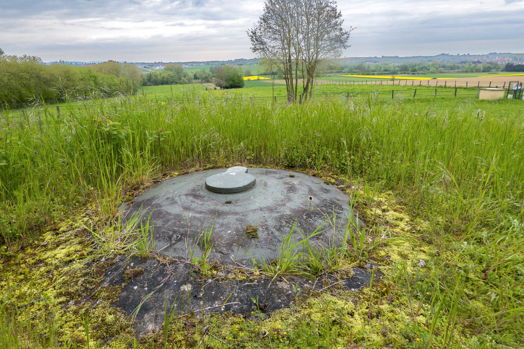 Ligne Maginot - HATTEN - O1 - (Observatoire d'artillerie) - Cloche VP - Michel Teiten