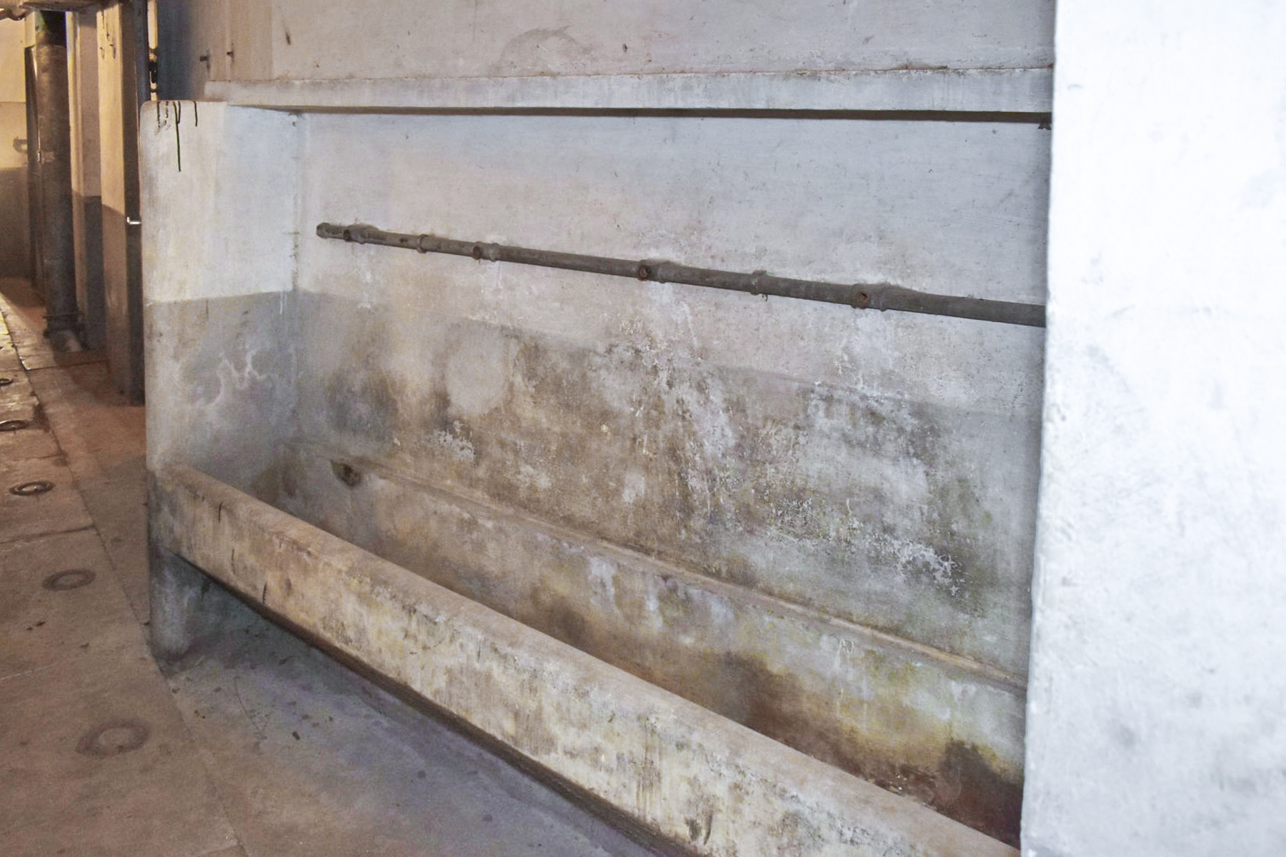 Ligne Maginot - HEIDENBUCKEL - (Abri) - Lavabo pour la troupe dans le couloir avant - Daniel Froehly