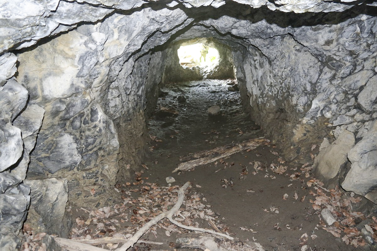 Ligne Maginot - O7-7BIS - SAXEL SUD - (Ouvrage d'infanterie) - Galerie vers l'emplacement du canon - Alain Perouffe