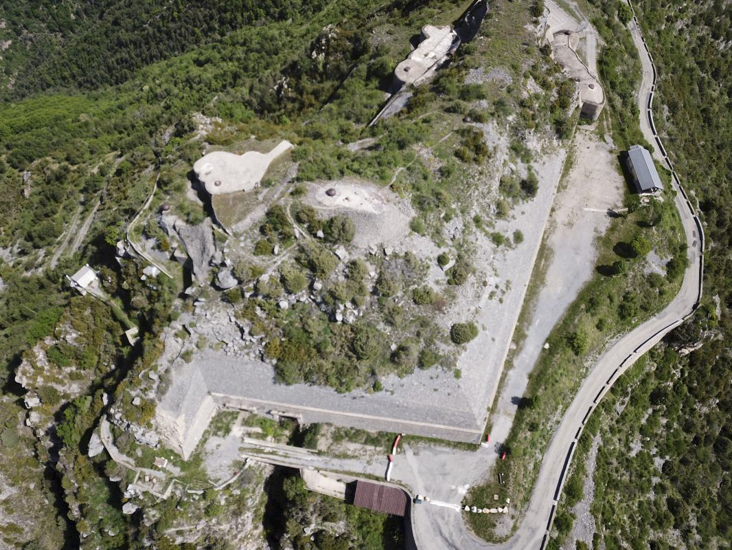Ligne Maginot - RIMPLAS (RS) - (Ouvrage d'artillerie) - Les entrées