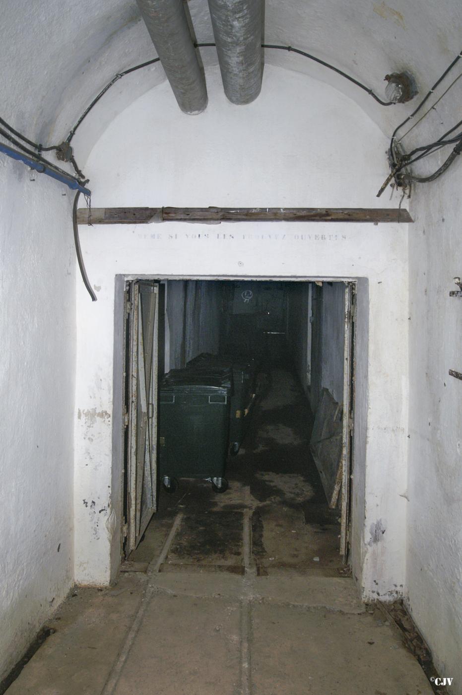 Ligne Maginot - RIMPLAS (RS) - (Ouvrage d'artillerie) - Entrée des hommes