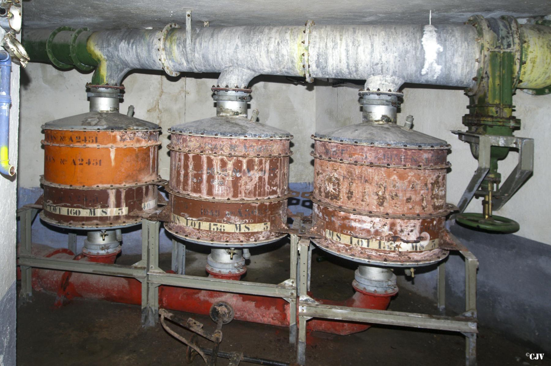 Ligne Maginot - RIMPLAS (RS) - (Ouvrage d'artillerie) - Bloc 5
Les filtres - Lia VERMEULEN