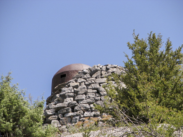 Ligne Maginot - RIMPLAS (RS) - (Ouvrage d'artillerie) - Vue de l'une des fausses cloches