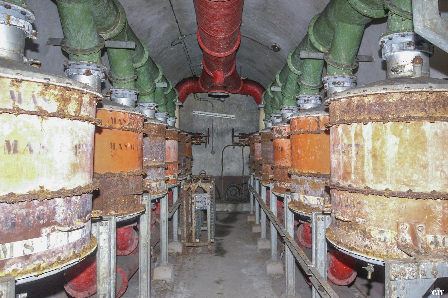 Ligne Maginot - RIMPLAS (RS) - (Ouvrage d'artillerie) - Salle de neutralisation - Lia VERMEULEN