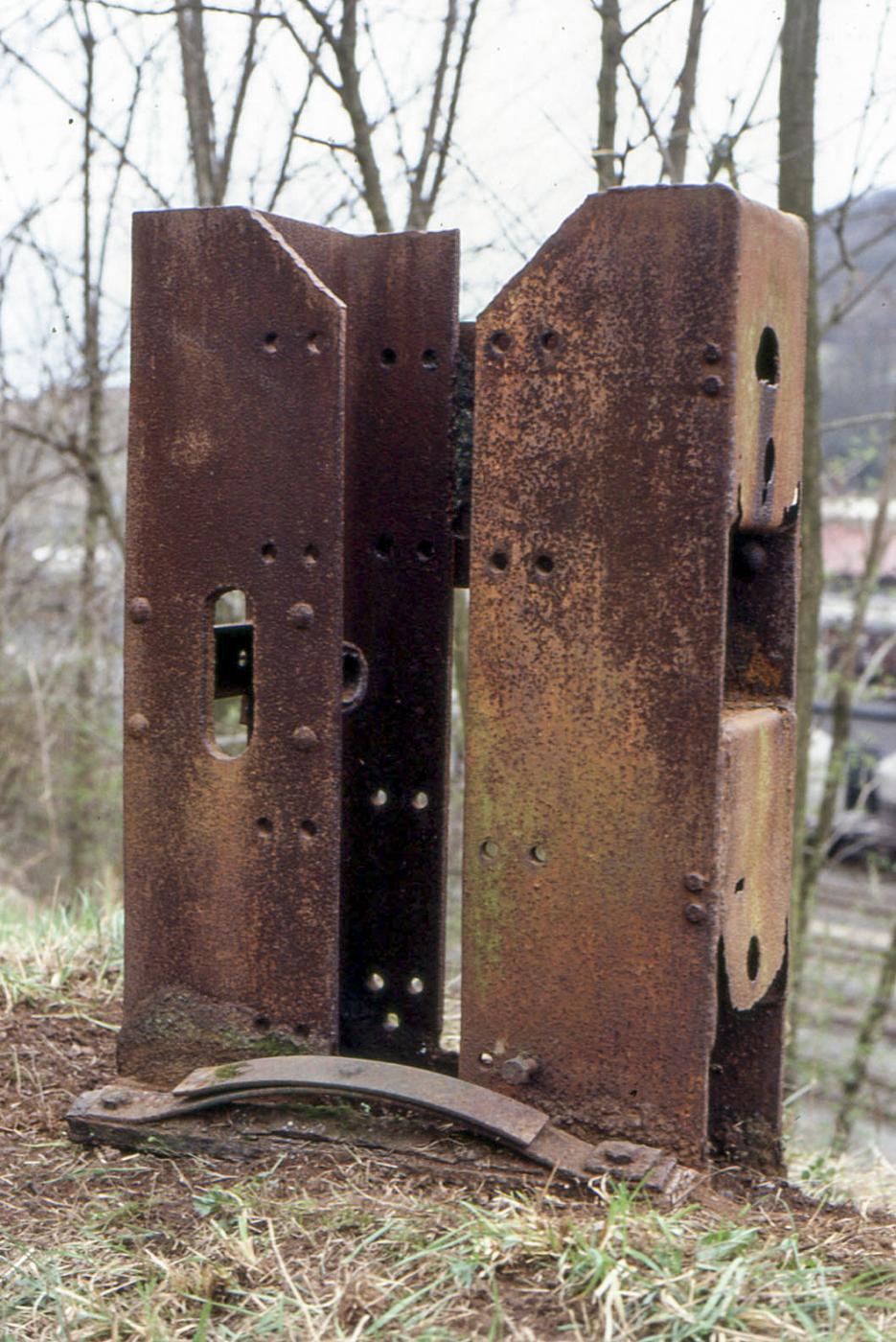 Ligne Maginot - 20 - (Barrage de Route) - Pilier d'ancrage - MANSUY Michel