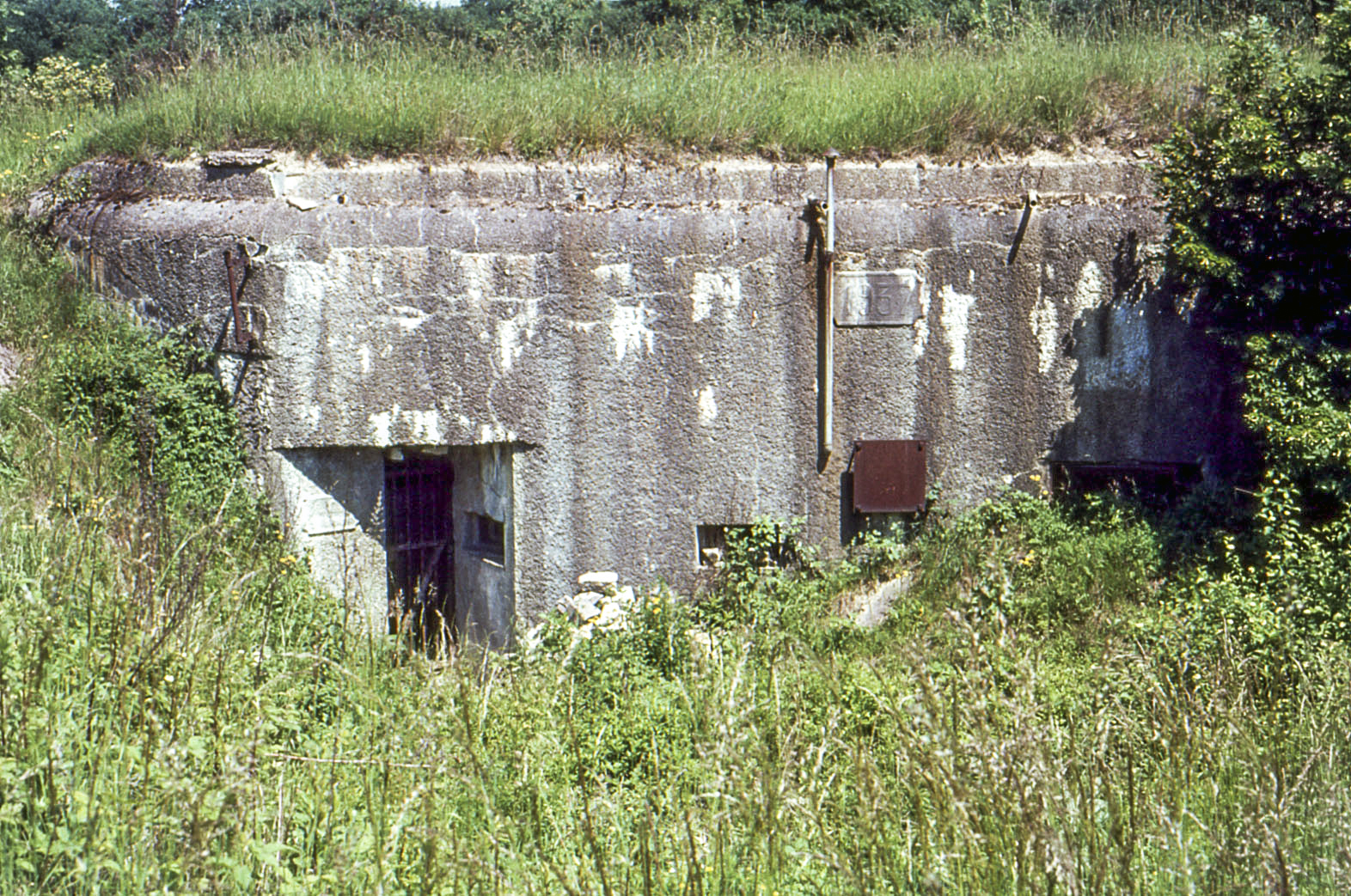 Ligne Maginot - ACA1 - TETING - (Casemate d'artillerie) - L'entrée de la casemate - MANSUY Michel