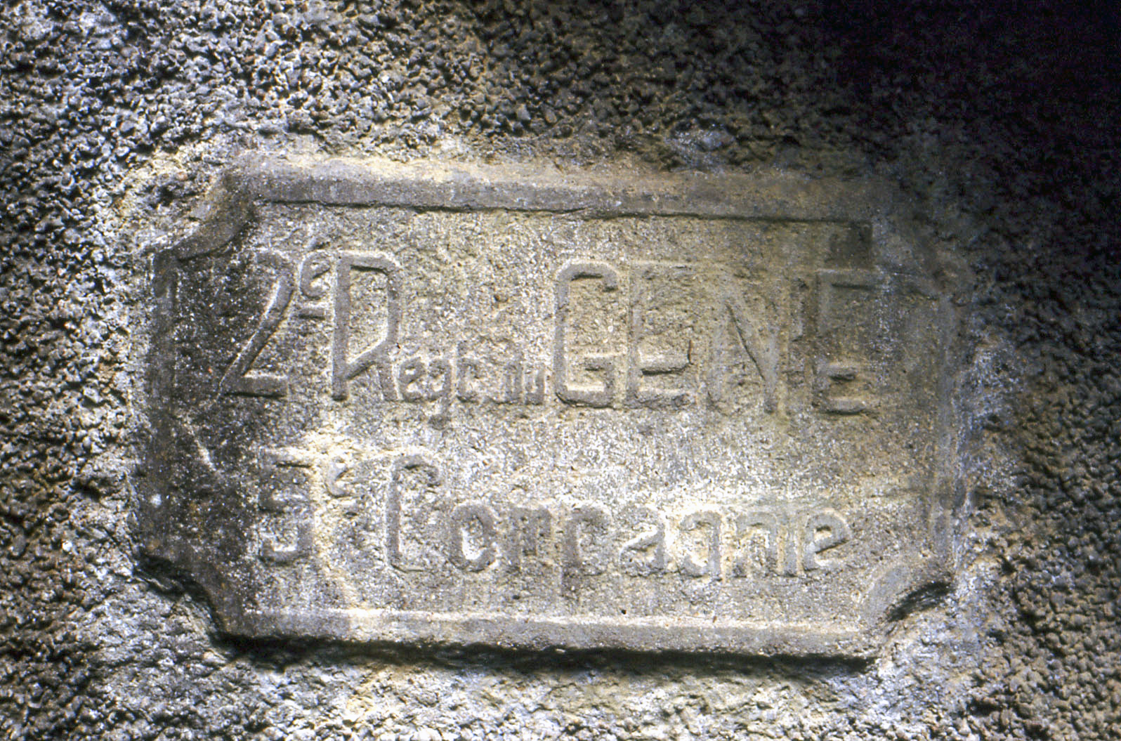 Ligne Maginot - ACA1 - TETING - (Casemate d'artillerie) - Cartouche - MANSUY Michel