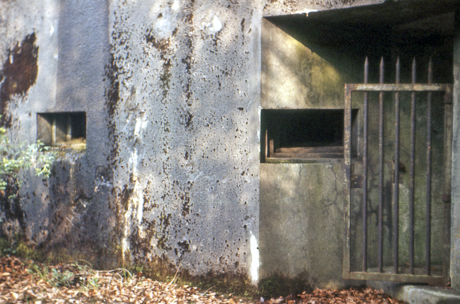Ligne Maginot - ACA2 - STOCKEN - (Casemate d'artillerie) - Les créneaux de défense de l'entrée - MANSUY Michel