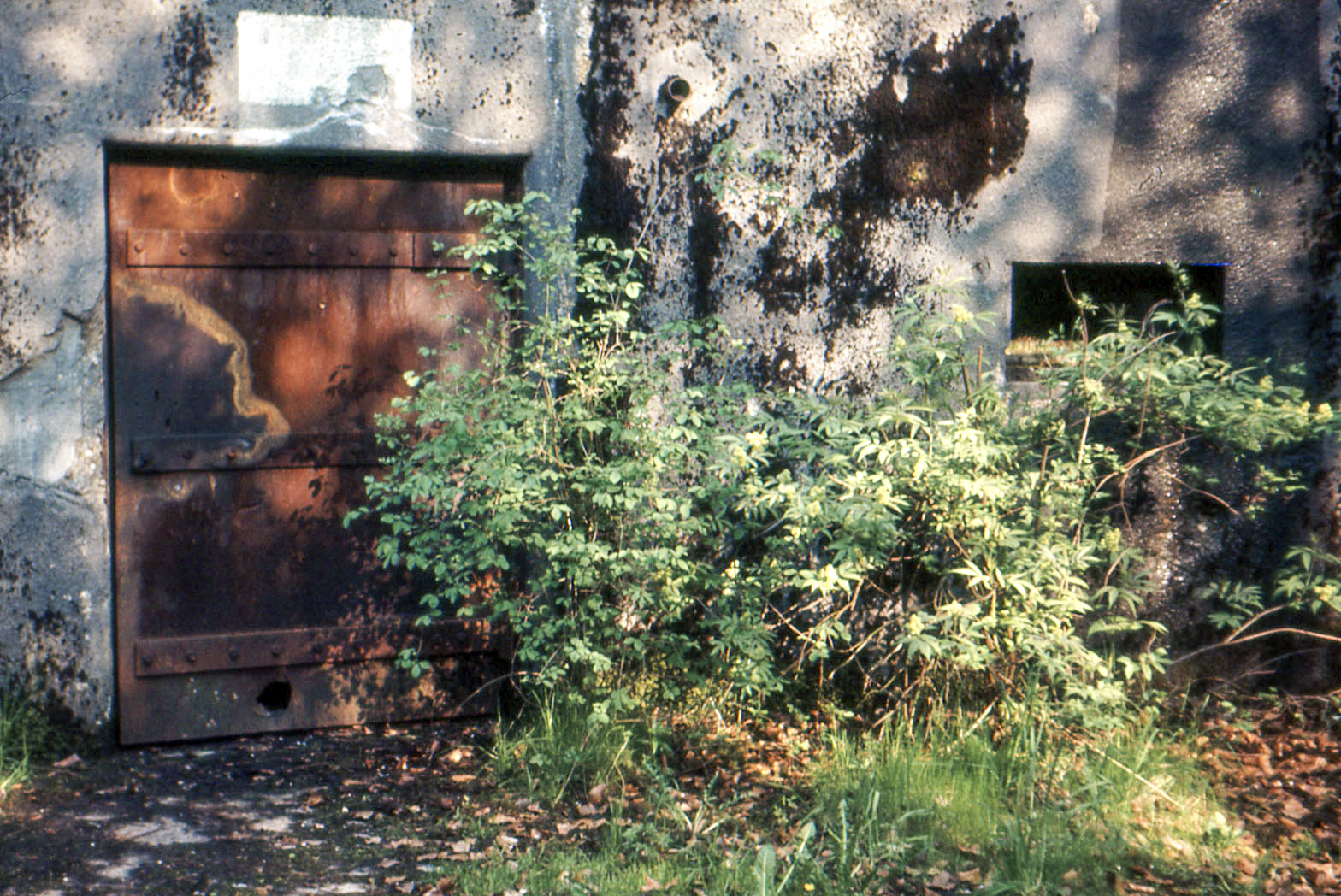 Ligne Maginot - ACA2 - STOCKEN - (Casemate d'artillerie) - L'entrée du matériel - MANSUY Michel