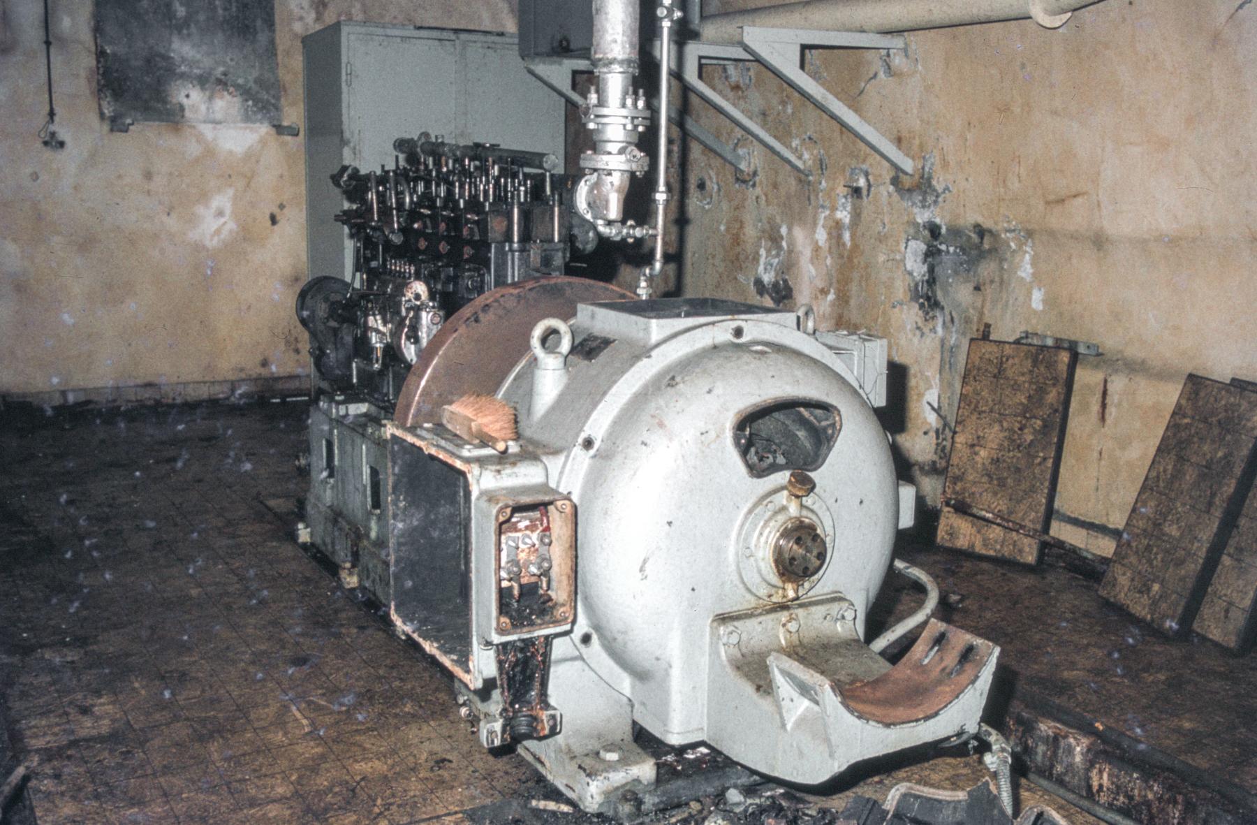 Ligne Maginot - HOBLING - A23 - (Ouvrage d'infanterie) - L'usine électrique - MANSUY Michel