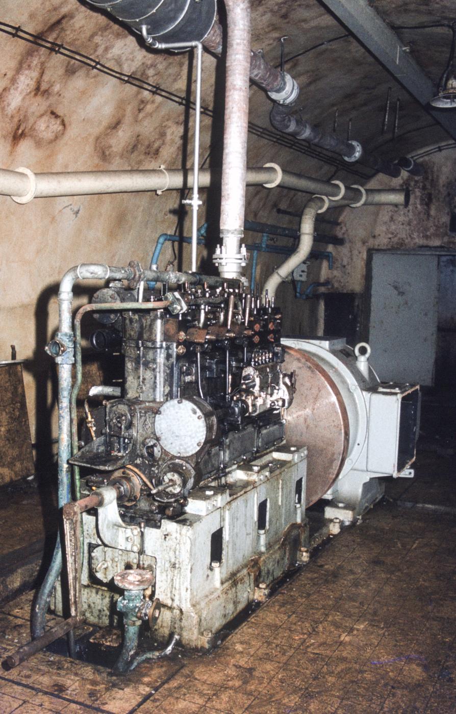 Ligne Maginot - HOBLING - A23 - (Ouvrage d'infanterie) - L'usine électrique - MANSUY Michel