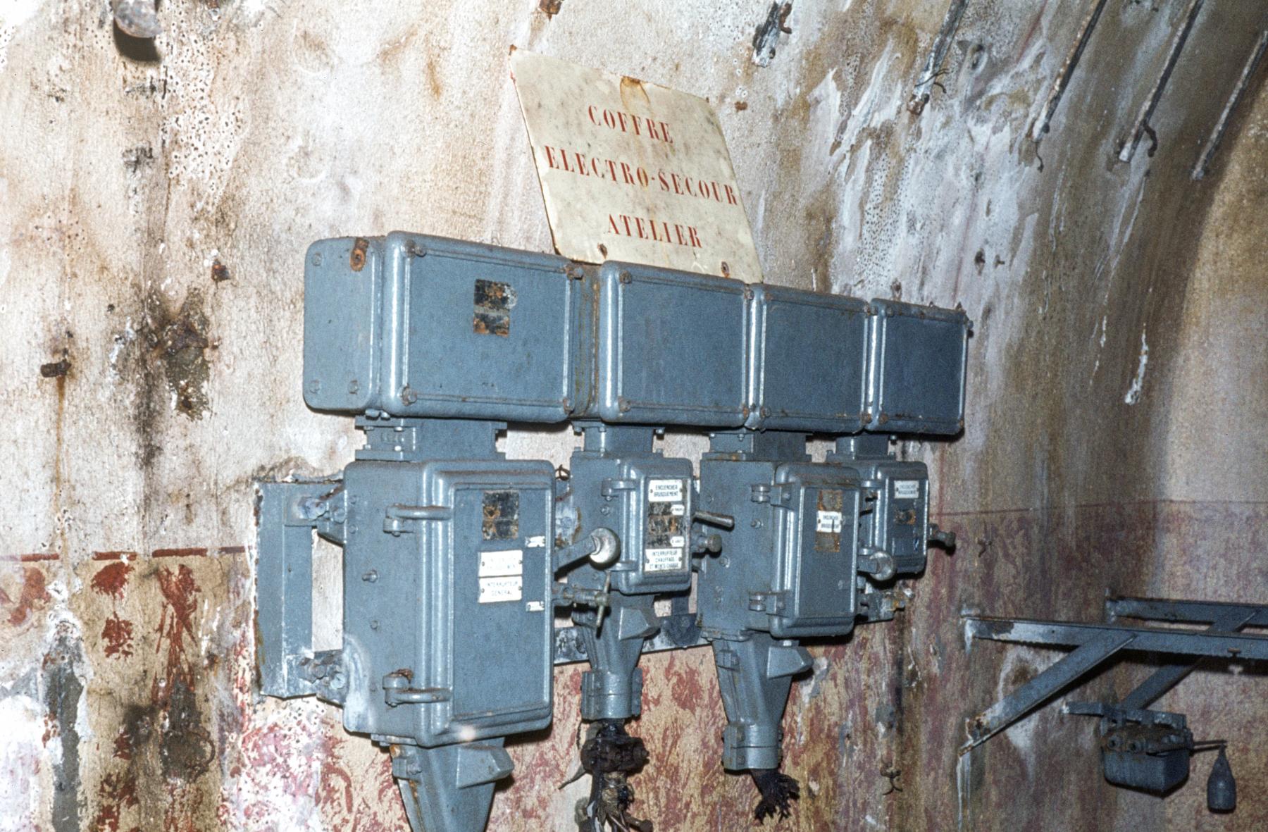 Ligne Maginot - HOBLING - A23 - (Ouvrage d'infanterie) - L'usine électrique - MANSUY Michel