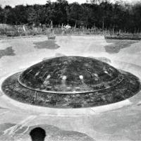 Ligne Maginot - HACKENBERG - A19 - (Ouvrage d'artillerie) - La tourelle de mortiers de 81 mm du bloc 10