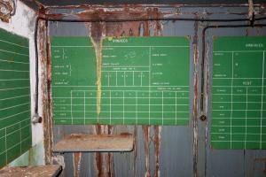 Ligne Maginot - LAVOIR - (Ouvrage d'artillerie) - Bloc 5
Etage supérieur
PC des 75