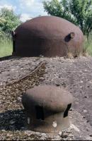 Ligne Maginot - ROCHONVILLERS - A8 - (Ouvrage d'artillerie) - Bloc 3
Cloche de prise d'air surmontée par l'une des cloches GFM