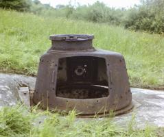 Ligne Maginot - NONNENWALD 4 - (Blockhaus pour arme infanterie) - Tourelle FT 
