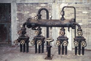 Ligne Maginot - RESERVOIR DE HOSTE-BAS - (Inondation défensive) - Le système d'amorçage des siphons