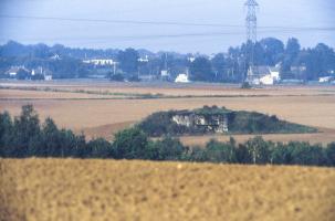 Ligne Maginot - MAUVAIS BOIS - A4 - (Ouvrage d'infanterie) - Bloc 2
La casemate vu depuis la casemate de Laix.