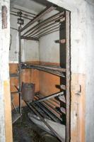 Ligne Maginot - BILLIG - A18 - (Ouvrage d'artillerie) - Entree mixte 
Etage inférieur
Noter la literie à trois niveaux