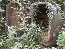 Ligne Maginot - BILLIG - A18 - (Ouvrage d'artillerie) - Bloc 1
Niche blindée du projecteur.
