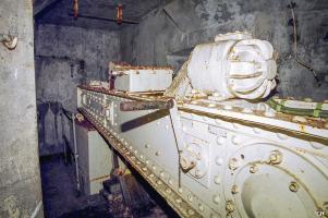 Ligne Maginot - BILLIG - A18 - (Ouvrage d'artillerie) - Bloc 2
Tourelle de mitrailleuses
Balancier