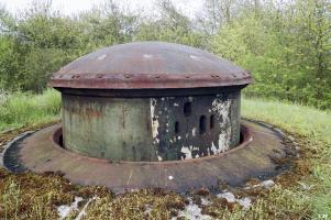 Ligne Maginot - BILLIG - A18 - (Ouvrage d'artillerie) - Bloc 2
La tourelle de mitrailleuses