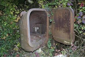 Ligne Maginot - BILLIG - A18 - (Ouvrage d'artillerie) - Bloc 3
Niche blindée de projecteur