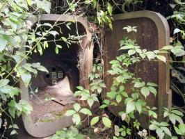 Ligne Maginot - BILLIG - A18 - (Ouvrage d'artillerie) - Bloc 3
Niche blindée du projecteur.