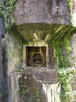 Ligne Maginot - BILLIG - A18 - (Ouvrage d'artillerie) - Bloc 4
Un des deux créneaux pour canon de 75 R 32.