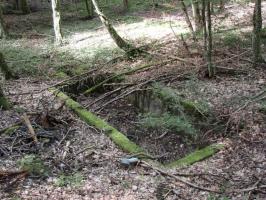 Ligne Maginot - BILLIG - A18 - (Ouvrage d'artillerie) - En aval du bloc 6.