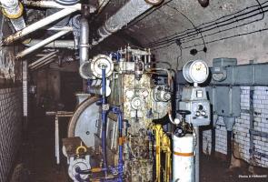 Ligne Maginot - BILLIG - A18 - (Ouvrage d'artillerie) - L'usine electrique
Moteurs SGCM