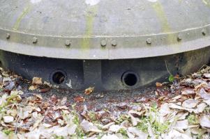 Ligne Maginot - BILLIG - A18 - (Ouvrage d'artillerie) - Bloc 6
Tourelle de mortiers de 81 mm