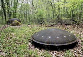 Ligne Maginot - BILLIG - A18 - (Ouvrage d'artillerie) - Bloc 6
Tourelle de mortiers de 81 mm